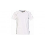 T-shirt cool fit kontrast, kolor bialy, szary, rozmiar S