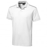 Polo Backhand bialy,Granatowy 33091011