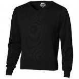 Sweter z dekoltem typu V czarny 33230991