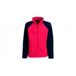 Bluza polarowa, kolor czerwony, granatowy, rozmiar XL