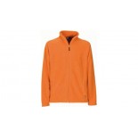 Bluza polarowa, kolor pomaranczowy, rozmiar XL