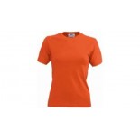 T-shirt damski, kolor pomaranczowy, rozmiar XL