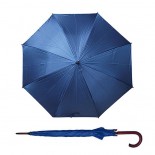 Parasol STICK niebieski, materiał poliester 190t, drewno, kolor niebieski 37001-03