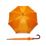 Parasol STICK pomarańczowy, materiał poliester 190t, drewno, kolor pomarańczowy 37001-07