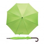 Parasol STICK zielony jasny, materiał poliester 190t, drewno, kolor zielony jasny 37001-13