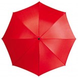 Parasol LASCAR czerwony, materiał poliester 190t, metal, kolor czerwony 37010-04