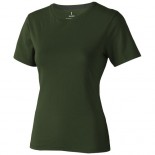 T-shirt damski Nanaimo zieleń wojskowa 38012700