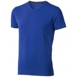 T-shirt Kawartha V-neck Niebieski 38016440