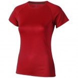T-shirt damski Niagara Cool fit Czerwony 39011251