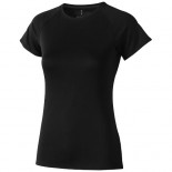 T-shirt damski Niagara Cool fit czarny 39011990