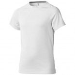 T-shirt dziecięcy Niagara Cool fit bialy 39012011