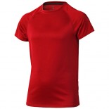 T-shirt dziecięcy Niagara Cool fit Czerwony 39012252