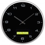 Zegar ścienny, kolor czarny 4787203