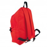 Plecak wykonany z mocnego poliestru, kolor czerwony 6417005