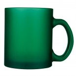 Kubek szklany, kolor zielony 8201509