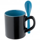 Kubek na espresso z porcelany, kolor niebieski 8780204