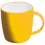 Kubek ceramiczny, kolor żółty 8870408