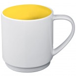 Filiżanka ceramiczna, kolor żółty 8870508