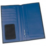 Portfel na karty kredytowe, kolor niebieski F11404