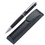 Luksusowy długopis z kolekcji Ferraghini, kolor czarny F21003