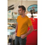T-Shirt męski z krótkim rękawem, kolor pomarańczowy MC15010-L