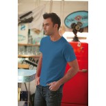 T-Shirt męski z krótkim rękawem, kolor denim blue MC15035-L