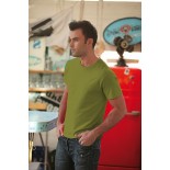 T-Shirt męski z krótkim rękawem, kolor moss MC15039-M