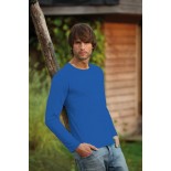 T-Shirt męski z długim rękawem, kolor royal blue MCL15084-XXXL