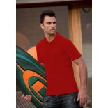 Koszulka męska polo, kolor ciemno czerwony MPS17055-XL