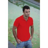 Koszulka męska polo, kolor czerwony MPS20005-L