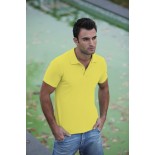 Koszulka męska polo, kolor żółty MPS20008-XL