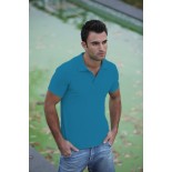 Koszulka męska polo, kolor turkusowy MPS20034-L