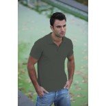 Koszulka męska polo, kolor khaki MPS20040-XL