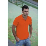 Koszulka męska polo, kolor ciemno pomarańczowy MPS20051-L