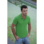 Koszulka męska polo, kolor jasnozielony MPS21079-L