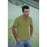 Koszulka męska polo, kolor moss MPS210X39-XXXL