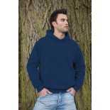 Bluza męska z kapturem, kolor granatowy SWP28044-M