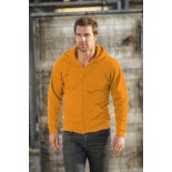 Bluza męska rozpinana z kapturem, kolor pomarańczowy SWZ28010-M