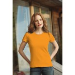 T-Shirt damski z krótkim rękawem, kolor pomarańczowy WCS15010-L