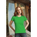 T-Shirt damski z krótkim rękawem, kolor jasnozielony WCS15079-L