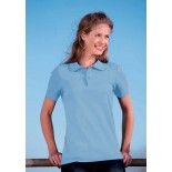 Koszulka damska polo, kolor jasno niebieski WPS17024-L