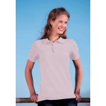 Koszulka damska polo, kolor jasno różowy WPS17031-M