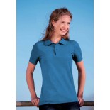 Koszulka damska polo, kolor turkusowy WPS17034-L