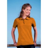 Koszulka damska polo, kolor ciemno pomarańczowy WPS17051-L