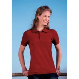 Koszulka damska polo, kolor ciemno czerwony WPS17055-L