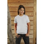 T-Shirt dziecięcy z krótkim rękawem, kolor biały YC15006-M