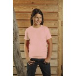 T-Shirt dziecięcy z krótkim rękawem, kolor jasno różowy YC15031-M