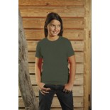 T-Shirt dziecięcy z krótkim rękawem, kolor khaki YC15040-L