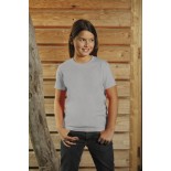 T-Shirt dziecięcy z krótkim rękawem, kolor ash YC15076-M