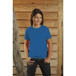 T-Shirt dziecięcy z krótkim rękawem, kolor royal blue YC15084-L